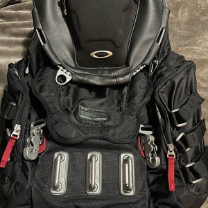 Black Oakley kitchen sink backpack